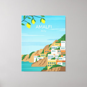 Amalfi Italy Canvas Print