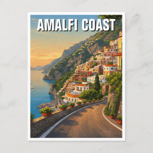 Amalfi Italy Postcard
