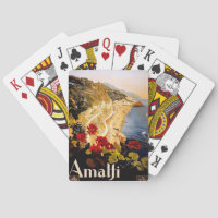 Amalfi Italy Travel Poster Art Graphic
