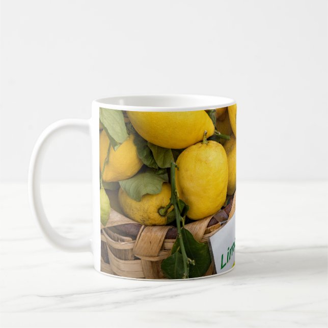 Amalfi Lemon Dream #3 #travel #wall #art  Coffee Mug (Left)
