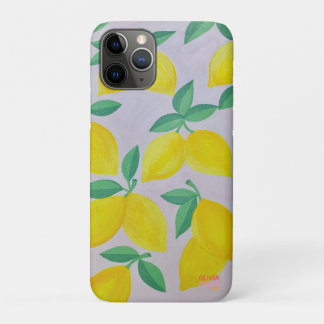 Amalfi Lemon Phone Cover by Olivia Molly Art