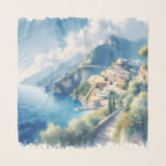 Amalfi Positano Romantic Travel Anniversary Gift Scarf<br><div class="desc">Wheather you are celebrating 1st, 5th, 10th, 25th, 50th year of wedding anniversary or pick up these destination for your wedding, this collection for you or your love ones. Introducing exclusive Romantic Travel Destinations Famous Wedding Anniversary Collection – a curated line of tote bags, scarves, and postcards that beautifully capture...</div>