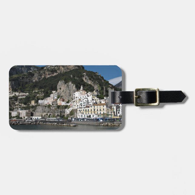 Amalfi, Sea View Luggage Tag (Front Horizontal)