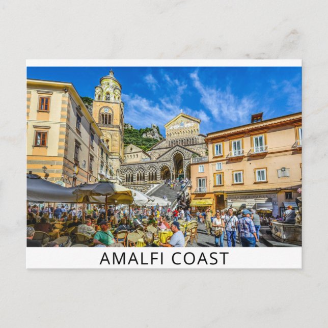 Amalfi Stairs (Amalfi Coast) Postcard   (Front)