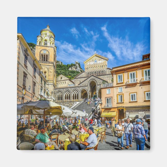 Amalfi Stairs Magnet (Front)