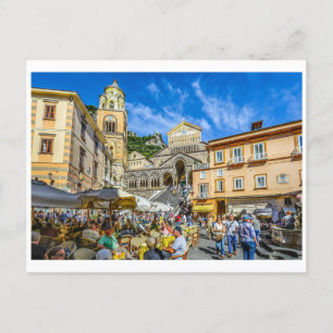 Amalfi Stairs Postcard