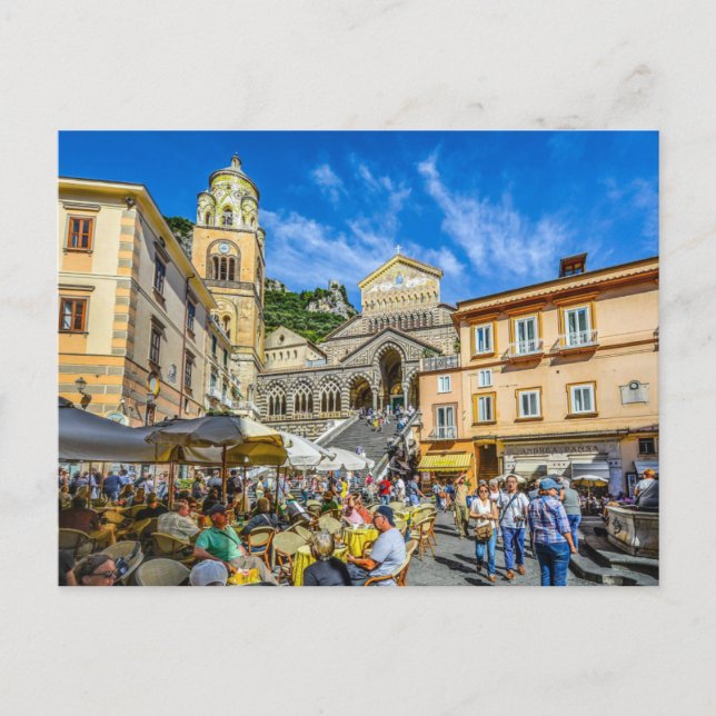 Amalfi Stairs Postcard (Front)