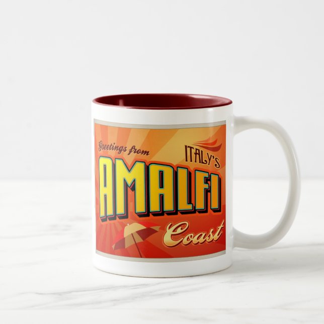 AMALFI Two-Tone COFFEE MUG (Right)