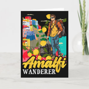 Amalfi Wanderer Italy Amalfi Coast Lemon Traveler Card