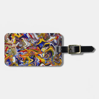 "Amalgamation" Design by Viktor Tilson Luggage Tag