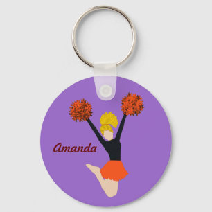 Amanda_Cheerleader Keychain