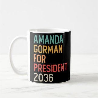 Amanda Gorman for President 2036 Coffee Mug