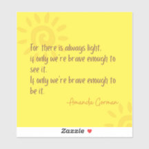 Amanda Gorman's inspirational words