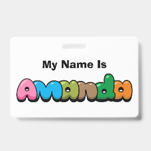 Amanda ID Badge