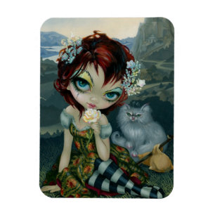 "Amanda Palmer Tarot:  The Fool" Flex Magnet