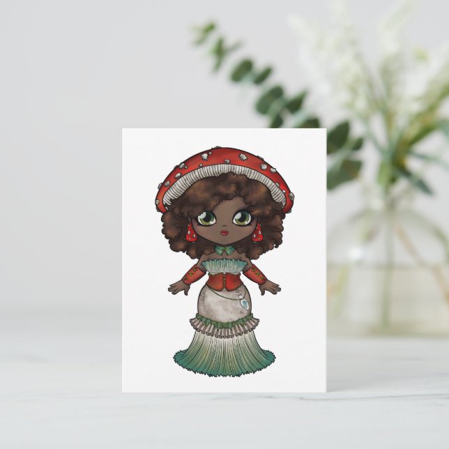 Amanita Card (Standing Front)