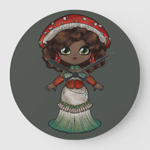 Amanita Large Clock