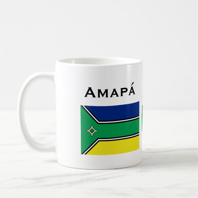 Amapá, Brazil Coffee Cup / Caneca de Amapá (Left)