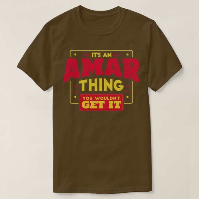 Amar T-Shirt (Design Front)