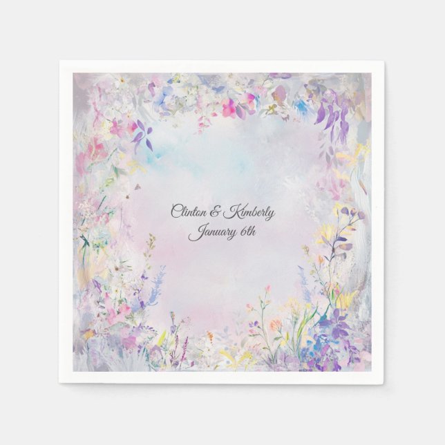 Amara Customisable Paper Napkins (Front)