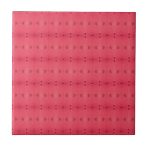 Amaranth cerise pink geometric design decor tile