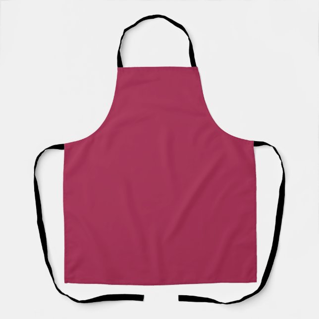 Amaranth Purple (solid colour)  Apron (Front)