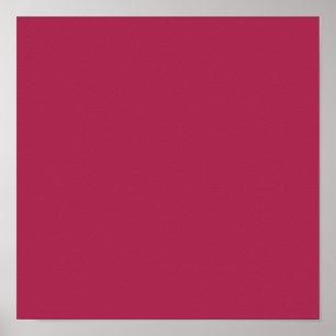 Amaranth Purple (solid colour) Poster