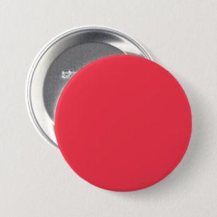 Amaranth Red F4364C Colour - Add Your Name Option 7.5 Cm Round Badge