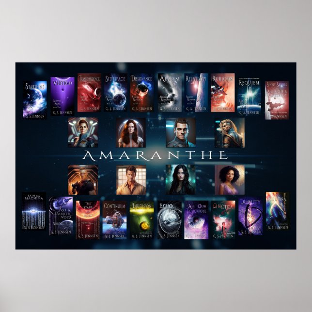 Amaranthe Banner - 3ftx2ft Poster (Front)