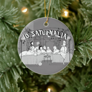 Amarantus' Saturnalia Ceramic Tree Decoration