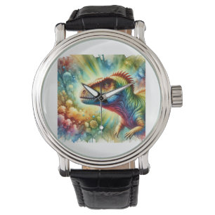 Amargasaurus 300724AREF142 - Watercolor Watch