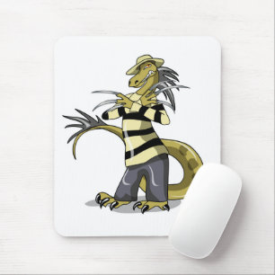 Amargasaurus Posing As Freddy Krueger. Mouse Mat