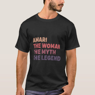 Amari Myth Legend Personalized Name T-Shirt