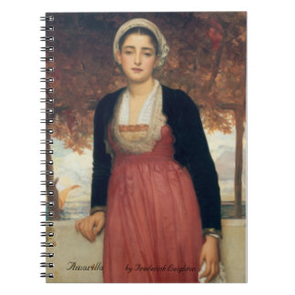 Amarilla  by Frederick Leighton Notebook