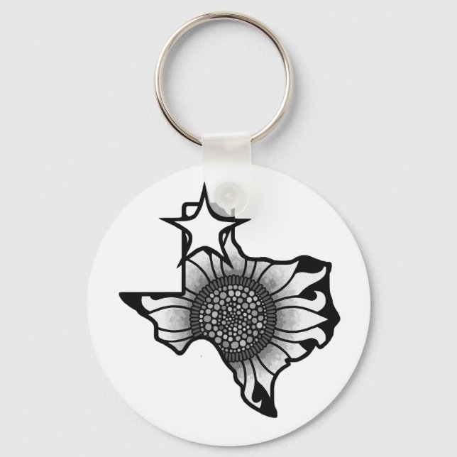 amarillo TEXAS design Key Ring (Front)