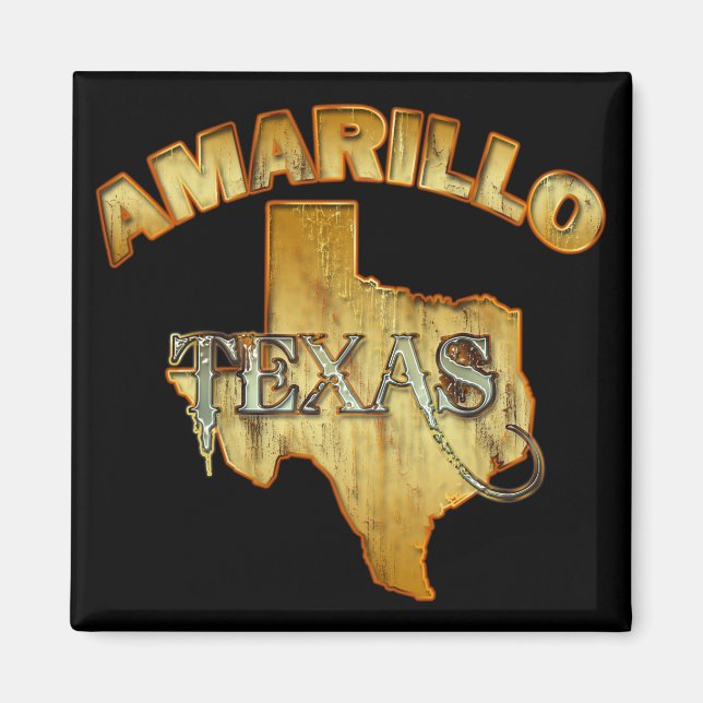 AMARILLO, TEXAS MAGNET (Front)