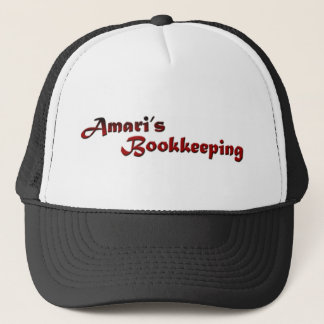 Amari's logo hat