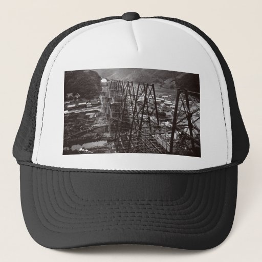 Image of Amarube trestle during construction from east Trucker Hat