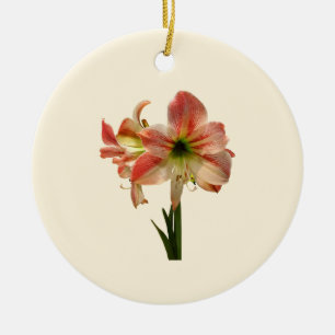 Amaryllis Apple Blossom Ceramic Tree Decoration