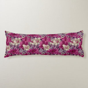 Amaryllis Bouquet French Country Unique Travel Body Cushion
