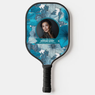 Amaryllis Floral 40Th Birthday Gift For Daughter Pickleball Paddle