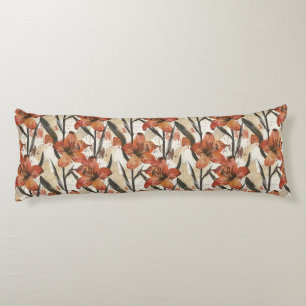 Amaryllis Floral Floor Décor Classic Pregnancy Body Cushion