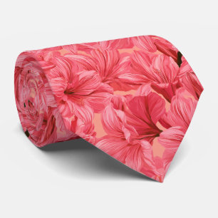 Amaryllis Flower Husband Outdoor Wedding Tie