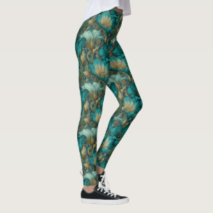 Amaryllis Flower Weightlifting Amaryllis Charm Mum Leggings