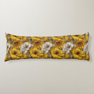 Amaryllis Garden Coastal Decor Artistic Sofa Body Cushion
