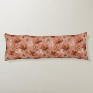 Amaryllis Garden Home Decor Floral Travel Body Cushion