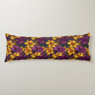 Amaryllis Garden Home Styling Elegant Memory Foam Body Cushion