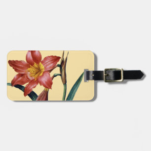 Amaryllis Luggage Tag