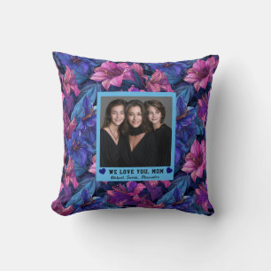 Amaryllis Mummy Mum Son Office Decor Coastal Cushion