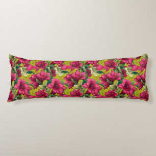 Amaryllis Nature Floor Decoration Retro Maternity Body Cushion